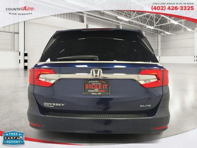 Photo of 2019 Blue Honda Odyssey