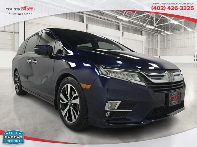 Photo of 2019 Blue Honda Odyssey