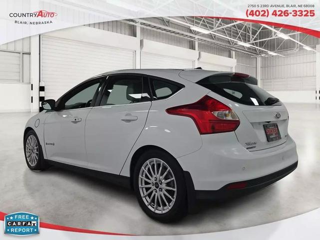 Photo of 2014 White Ford Focus Electric