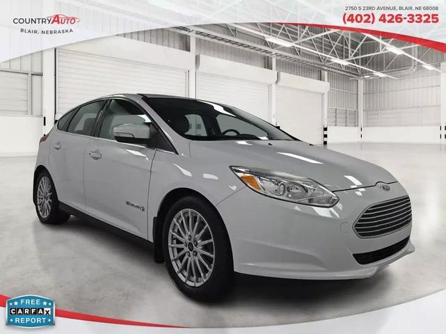 Photo of 2014 White Ford Focus Electric