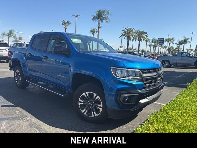 Photo of 2022 Bright Blue Metallic Chevrolet Colorado