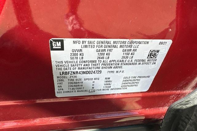 Photo of 2022 Cinnabar Metallic Buick Envision