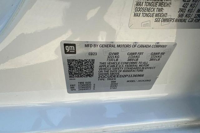 Photo of 2023 Summit White Chevrolet Silverado 1500