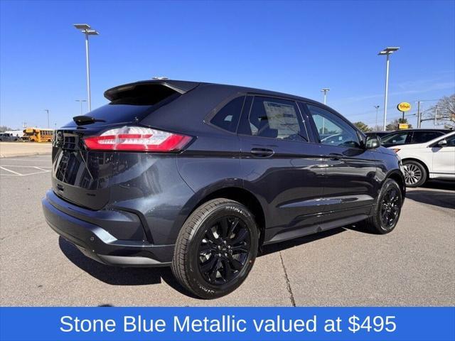 Photo of 2024 Stone Blue Metallic Ford Edge