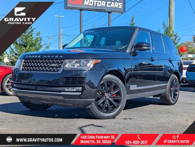 Photo of 2017 Black Land Rover Range Rover