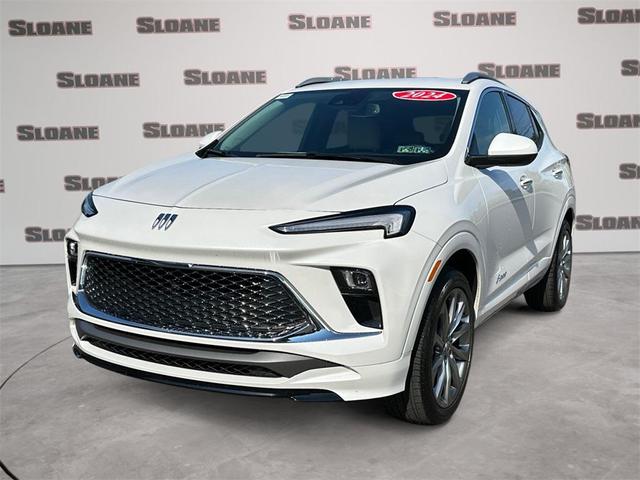 Photo of 2024 White Frost Tri-Coat Buick Encore GX