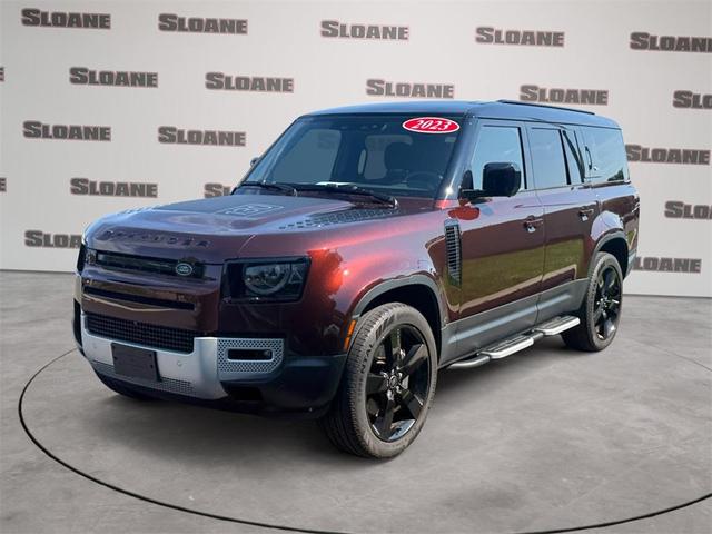 Photo of 2023 Sedona Red Land Rover Defender