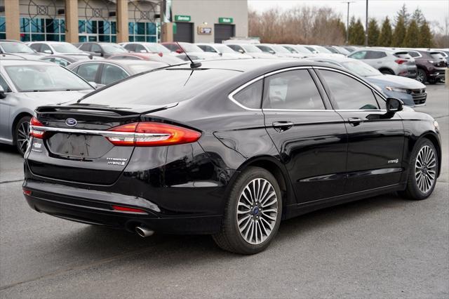 Photo of 2018 Shadow Black Ford Fusion Hybrid