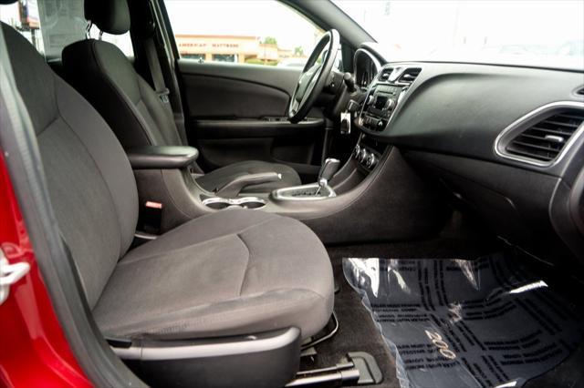 Photo of 2013 Deep Cherry Red Crystal Pearlcoat Chrysler 200