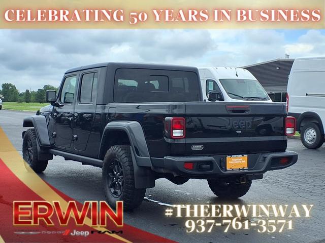 Photo of 2021 Black Clearcoat Jeep Gladiator