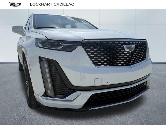 Photo of 2024 Crystal White Tri-Coat Cadillac XT6