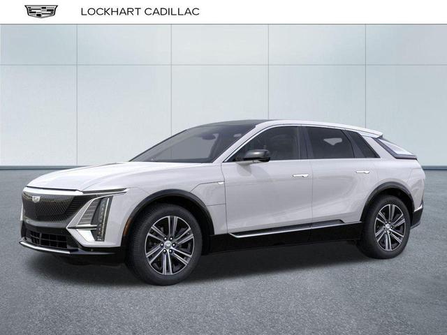 Photo of 2025 Crystal White Tri-Coat Cadillac LYRIQ