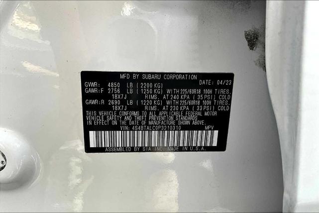 Photo of 2023 Crystal White Pearl Subaru Outback
