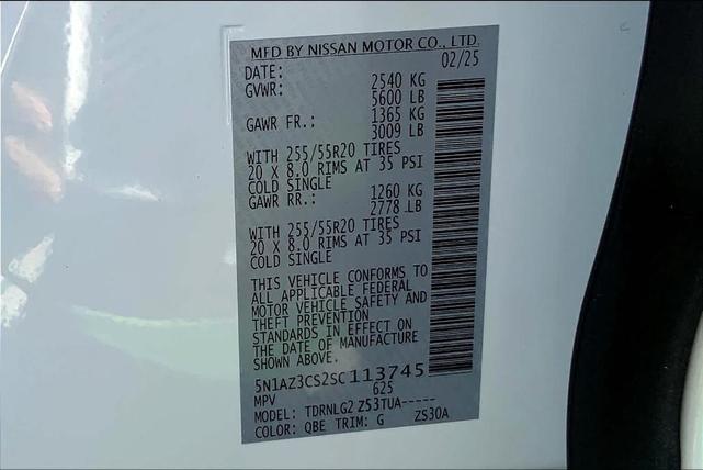 Photo of 2025 Everest White P Nissan Murano