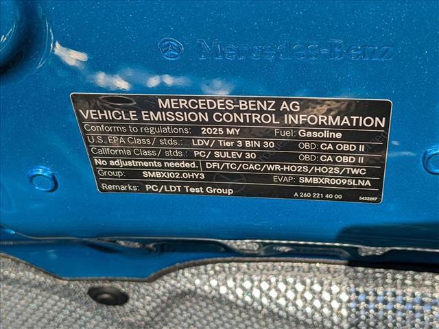 Photo of 2025 MANUFAKTUR Hyper Blue Metallic Mercedes-Benz CLA 250