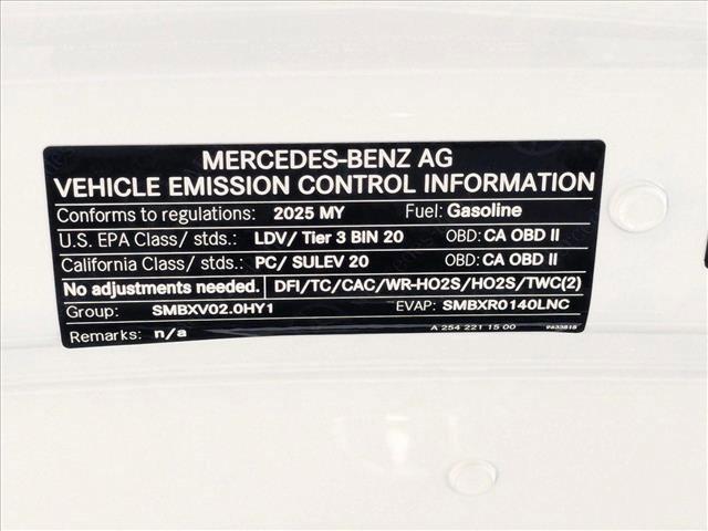Photo of 2025 Polar White Mercedes-Benz E-Class