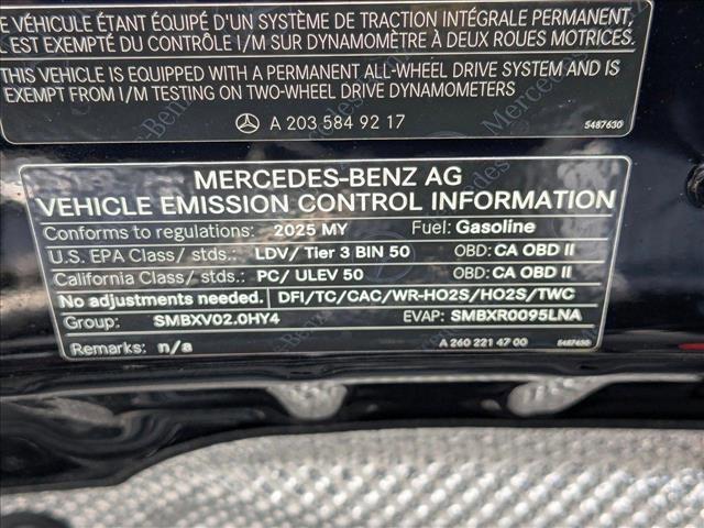 Photo of 2025 Night Black Mercedes-Benz AMG CLA 35
