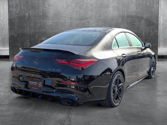 Photo of 2025 Night Black Mercedes-Benz AMG CLA 35