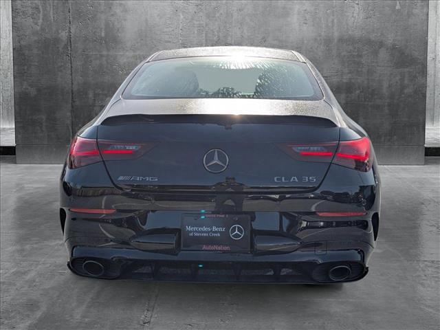 Photo of 2025 Night Black Mercedes-Benz AMG CLA 35