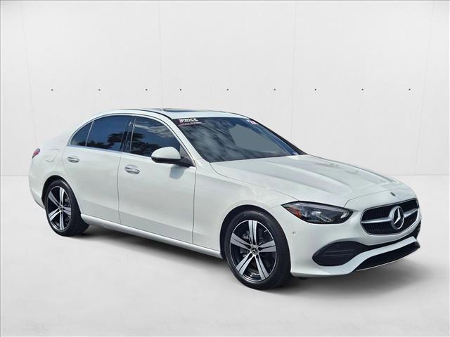 Photo of 2024 Polar White Mercedes-Benz C-Class