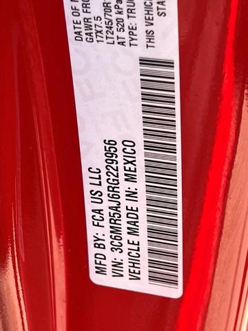 Photo of 2024 Flame Red Clearcoat RAM 2500