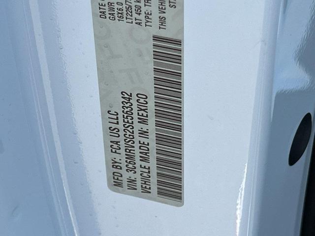 Photo of 2025 Bright White Clearcoat RAM ProMaster 3500