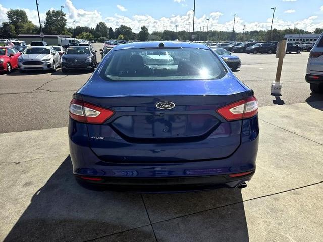Photo of 2013 Deep Impact Blue Ford Fusion