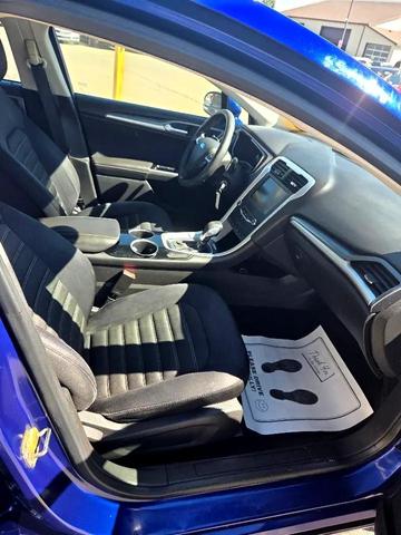 Photo of 2013 Deep Impact Blue Ford Fusion