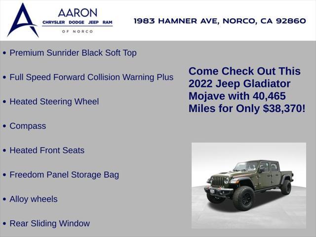 Photo of 2022 Sarge Green Clearcoat Jeep Gladiator