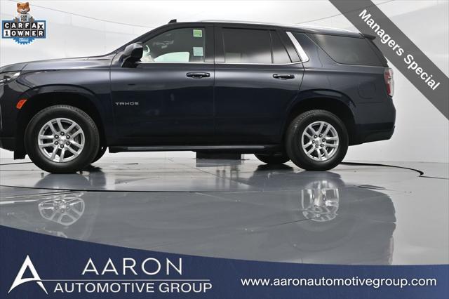 Photo of 2023 Blue Metallic Chevrolet Tahoe