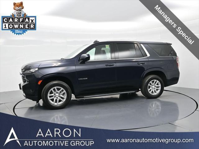 Photo of 2023 Blue Metallic Chevrolet Tahoe