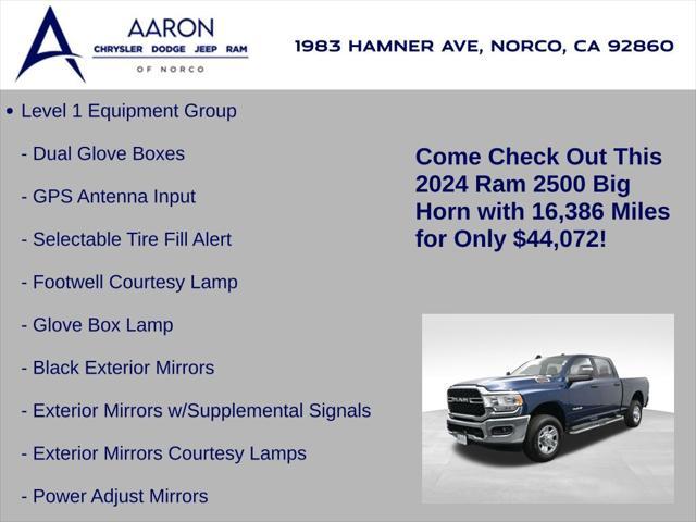 Photo of 2024 Patriot Blue Pearlcoat RAM 2500