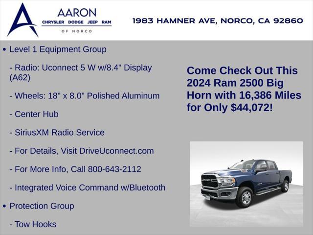 Photo of 2024 Patriot Blue Pearlcoat RAM 2500