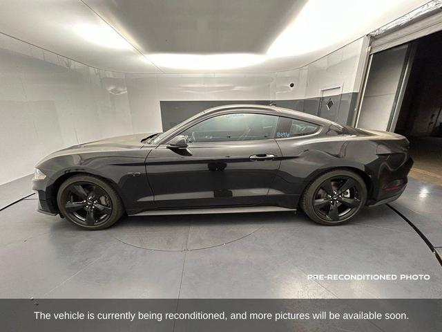 Photo of 2022 Shadow Black Ford Mustang