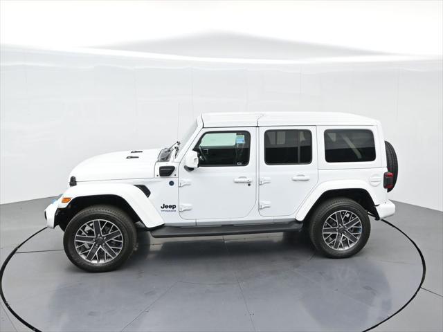 Photo of 2022 Bright White Clearcoat Jeep Wrangler Unlimited 4xe