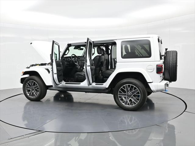 Photo of 2022 Bright White Clearcoat Jeep Wrangler Unlimited 4xe