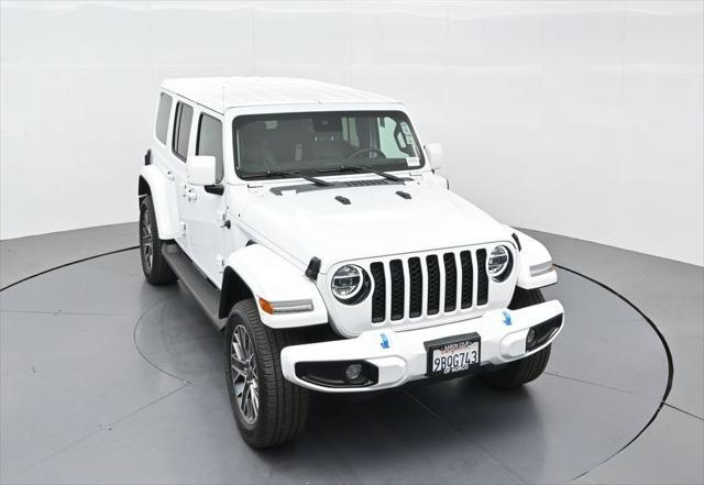 Photo of 2022 Bright White Clearcoat Jeep Wrangler Unlimited 4xe