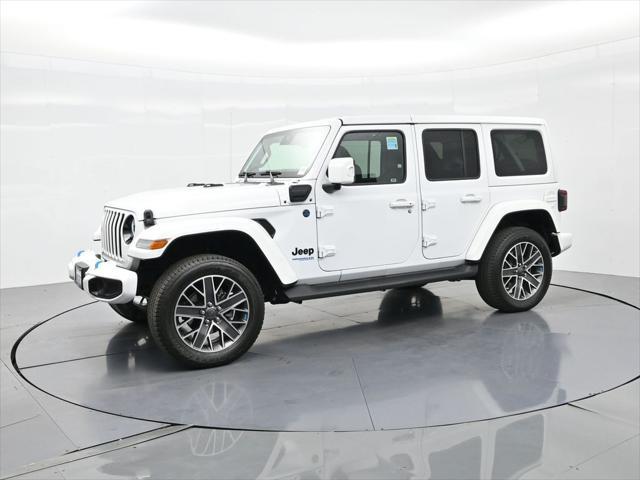 Photo of 2022 Bright White Clearcoat Jeep Wrangler Unlimited 4xe