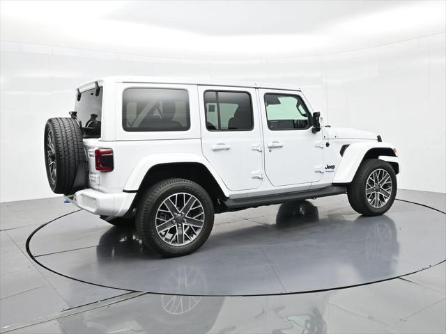Photo of 2022 Bright White Clearcoat Jeep Wrangler Unlimited 4xe
