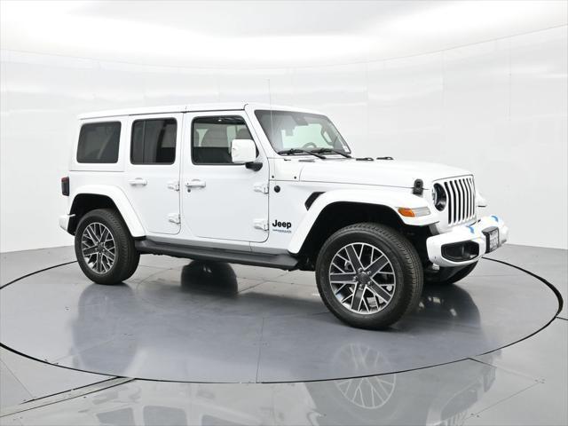 Photo of 2022 Bright White Clearcoat Jeep Wrangler Unlimited 4xe