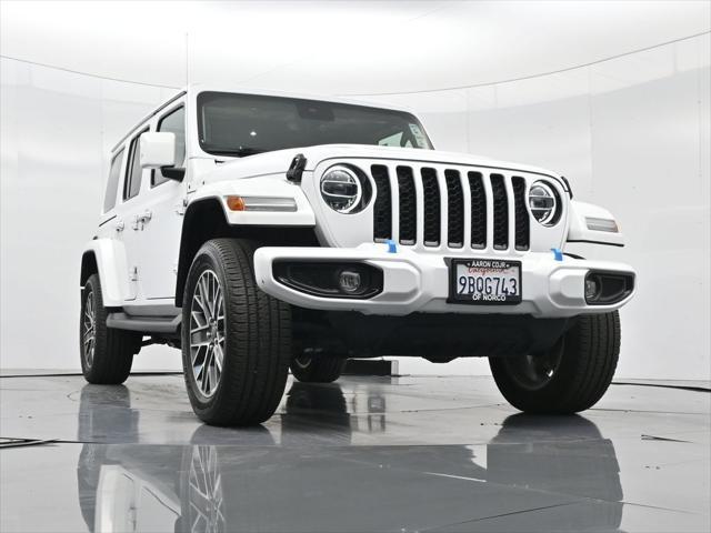 Photo of 2022 Bright White Clearcoat Jeep Wrangler Unlimited 4xe