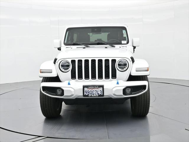 Photo of 2022 Bright White Clearcoat Jeep Wrangler Unlimited 4xe