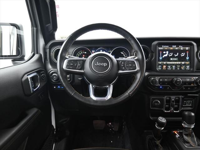 Photo of 2022 Bright White Clearcoat Jeep Wrangler Unlimited 4xe