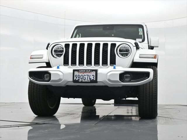 Photo of 2022 Bright White Clearcoat Jeep Wrangler Unlimited 4xe