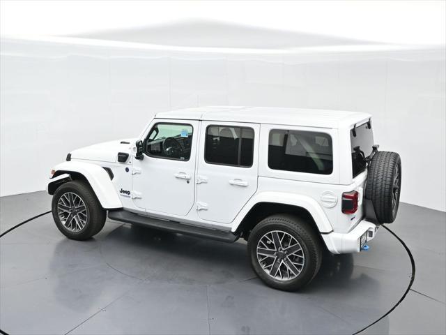 Photo of 2022 Bright White Clearcoat Jeep Wrangler Unlimited 4xe