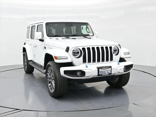 Photo of 2022 Bright White Clearcoat Jeep Wrangler Unlimited 4xe
