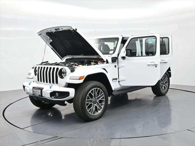 Photo of 2022 Bright White Clearcoat Jeep Wrangler Unlimited 4xe