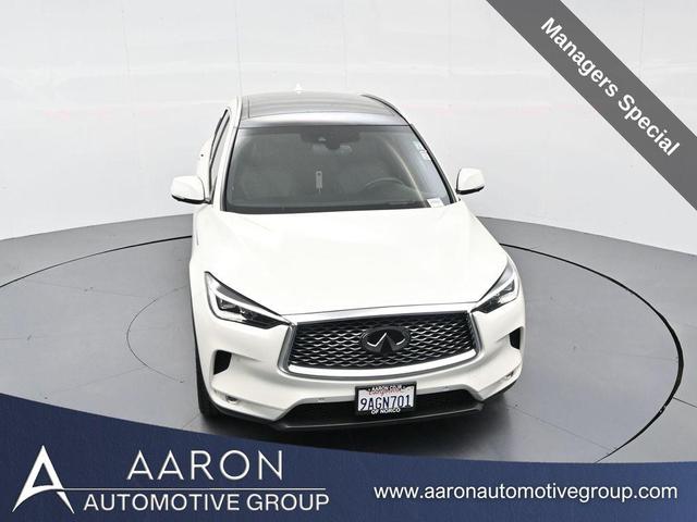 Photo of 2021 Majestic White INFINITI QX50