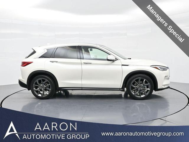 Photo of 2021 Majestic White INFINITI QX50