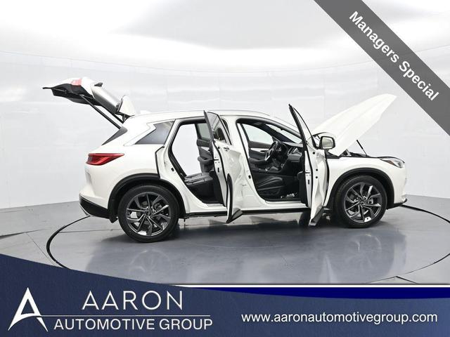 Photo of 2021 Majestic White INFINITI QX50